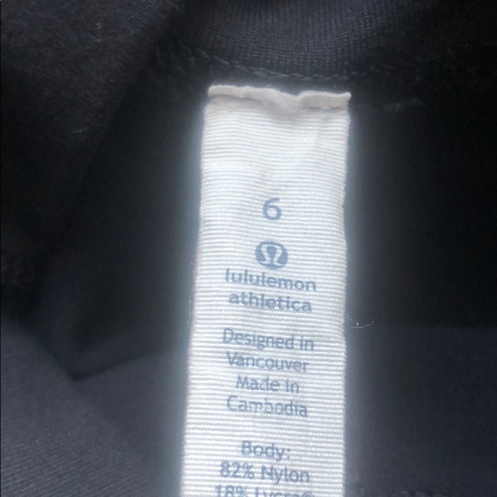 Lululemon Tech Mesh Wunder Under Pant Size 6 - image 2